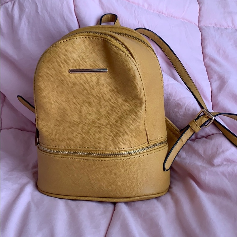 Yellow Mini Backpack - image 1